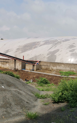 2000m2 biogas digester in Philippines